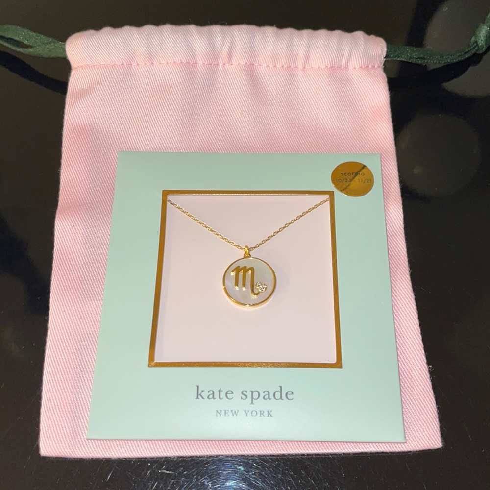 Kate Spade Scorpio necklace